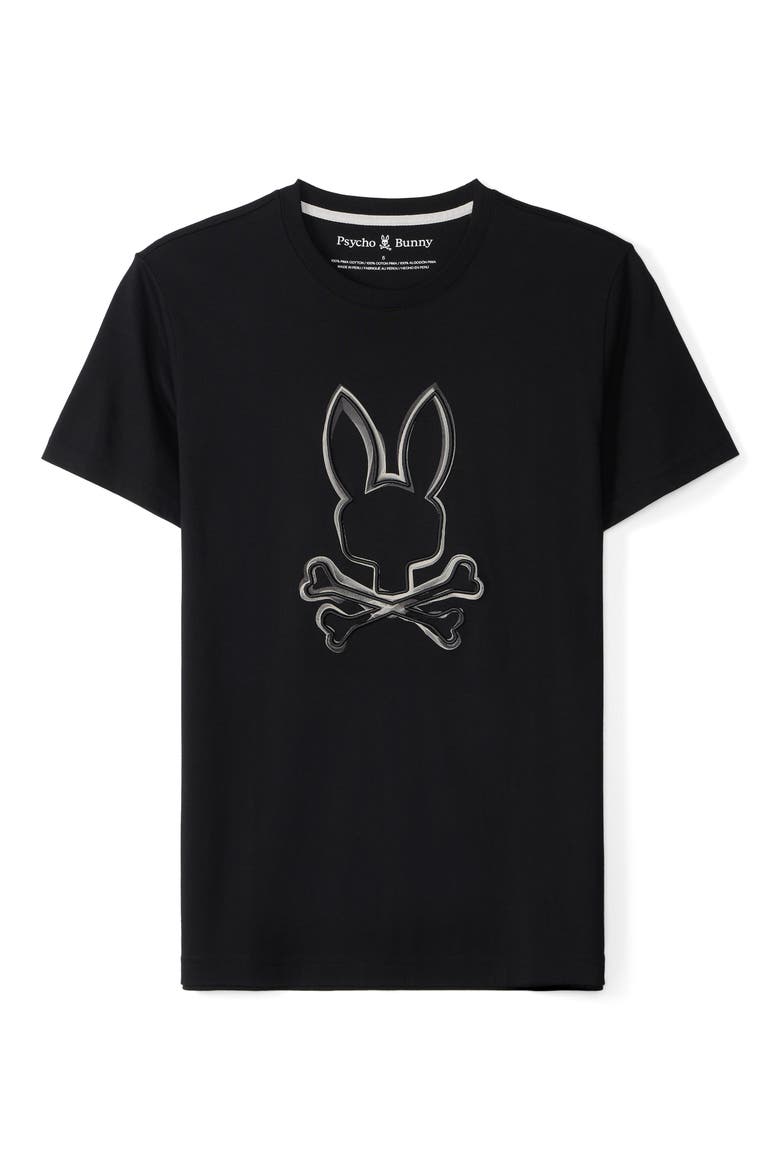 Vincent Pima Cotton Graphic T-Shirt, Alternate, color, BLACK
