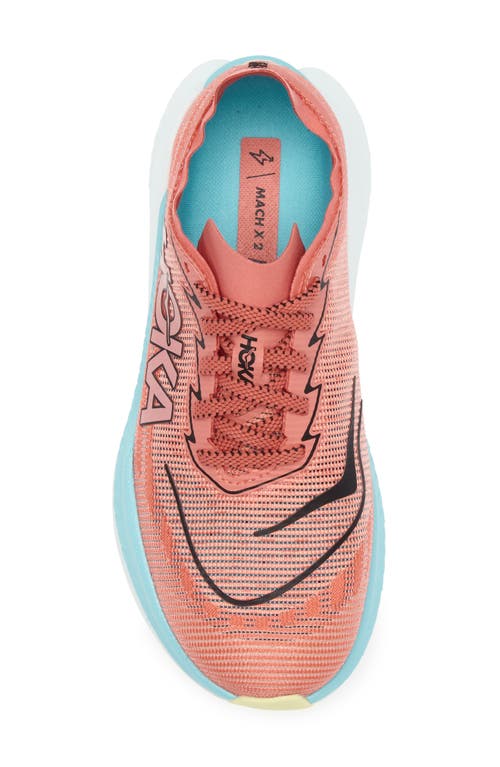 Hoka Mach X 2 Running Shoe In Brown