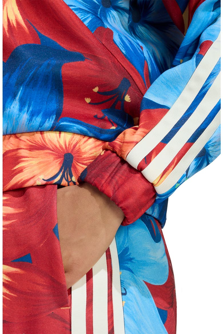 x Farm Rio Track Jacket, Alternate, color, LIGHT BLUE/ RED/ CREAM WHITE