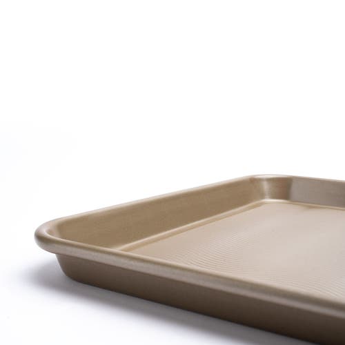 Cuisipro 17.5 X 11.75-inch Rectangular Steel Nonstick Baking Sheet Pan In Brown