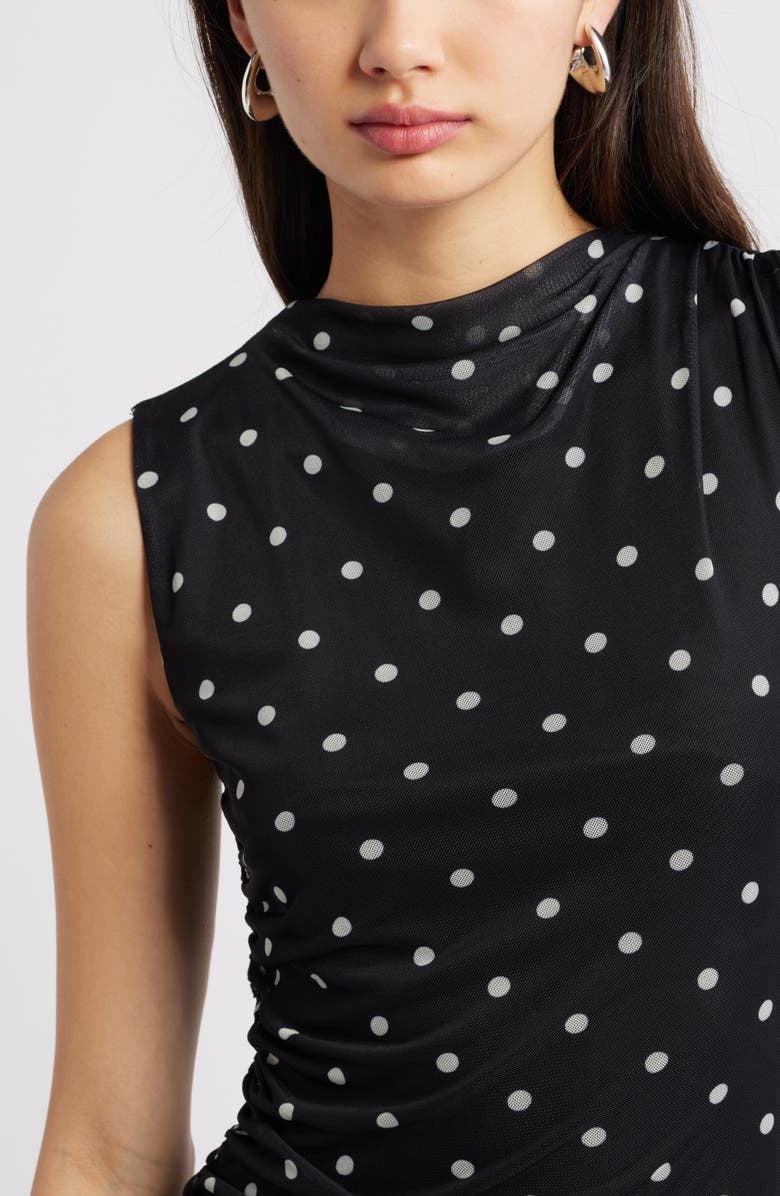 Open Edit Mesh Body-Con Maxi Dress, Alternate, color,