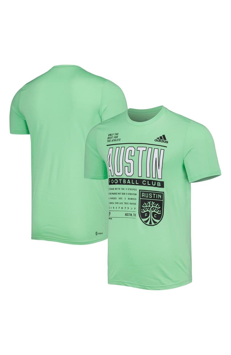 adidas Men's adidas Mint Austin FC Club DNA Performance T-Shirt, Main, color, 