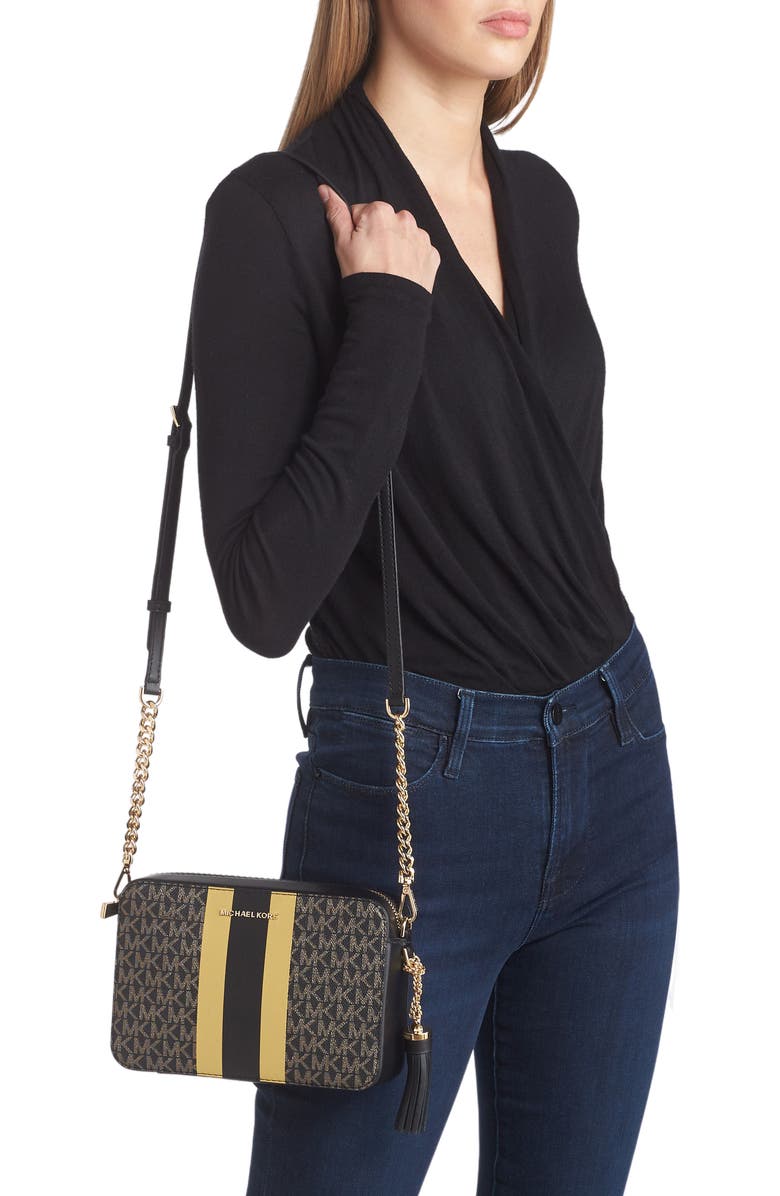 MICHAEL Michael Kors Jet Set Medium Crossbody Camera Bag, Alternate, color,