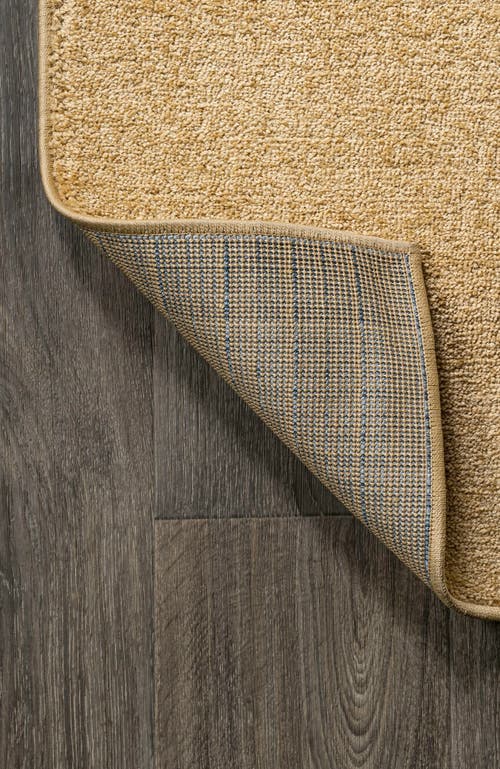 Jonathan Y Haze Solid Low-pile Area Rug In Yellow