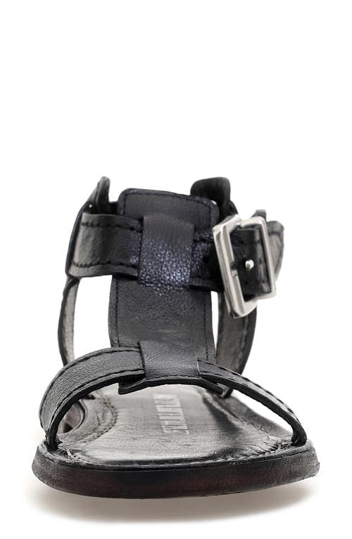 As98 A.s.98 Gifford Ankle Strap Sandal In Black