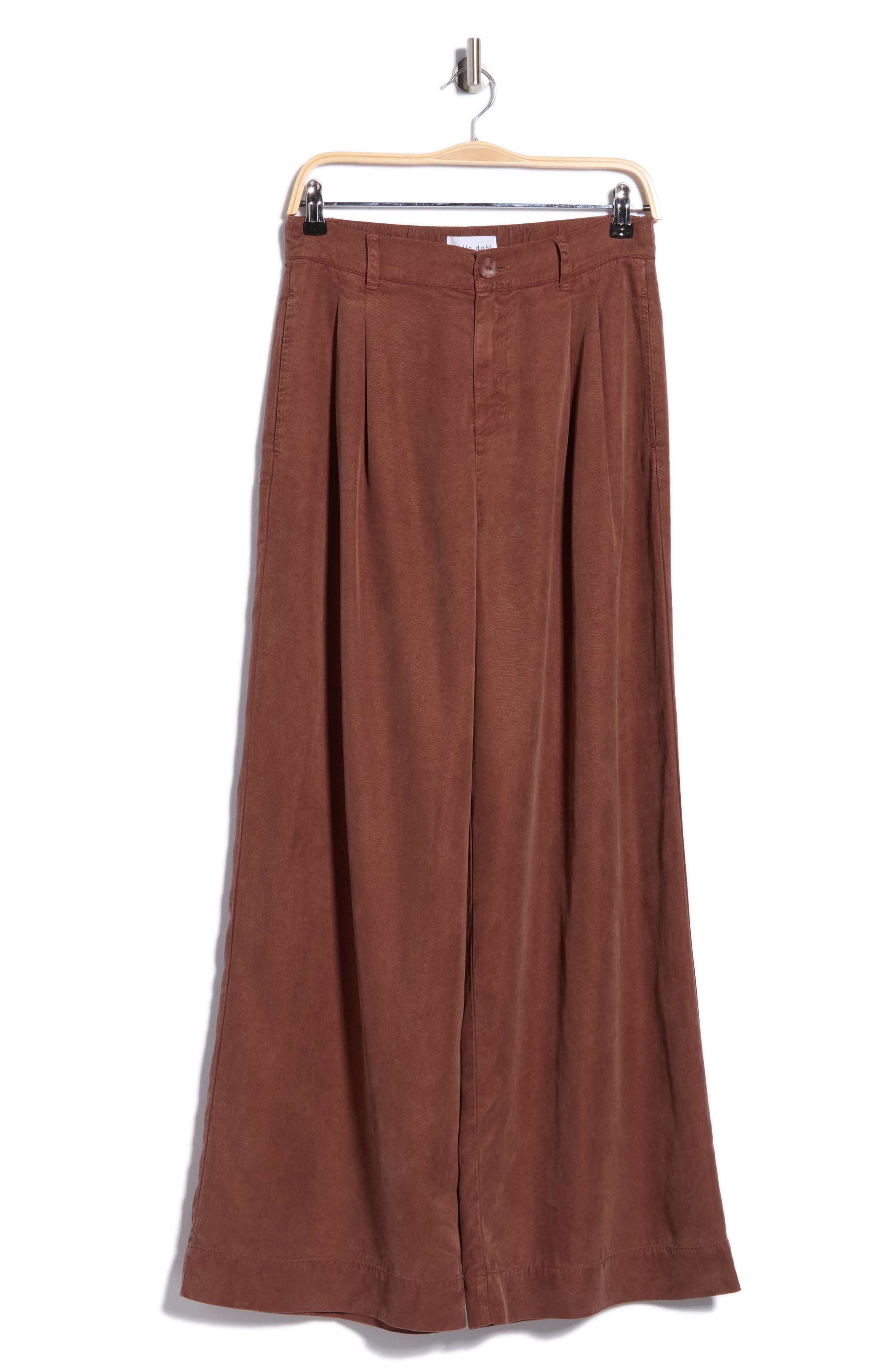 Pleated Super Wide Leg Pants
