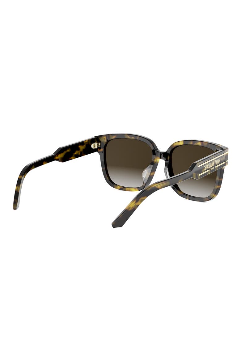 DIOR 'DiorSignature S7F 58mm Square Sunglasses (Women) | Nordstrom