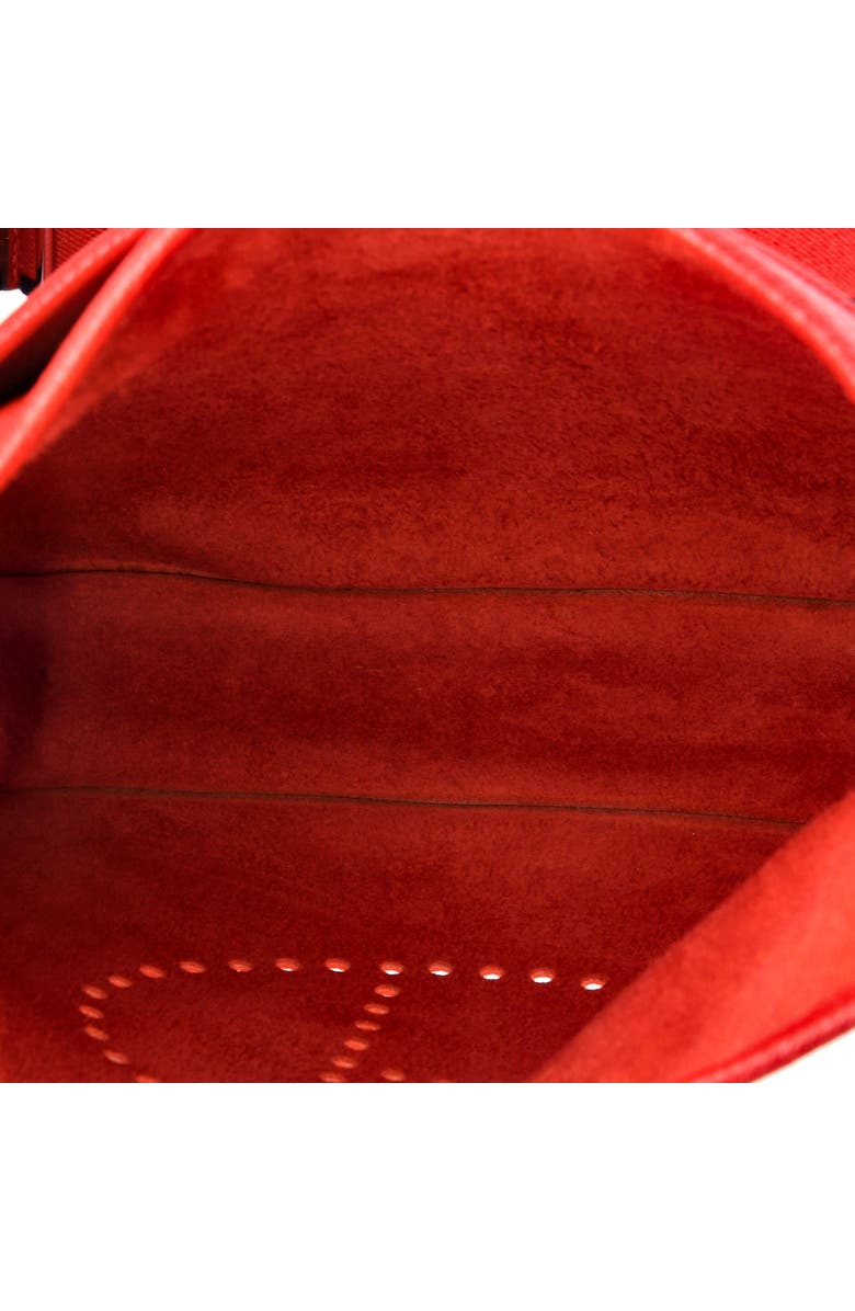 Pre-Owned Hermes Evelyne Bag Gen III Clemence PM, Alternate, color, Rouge Casaque