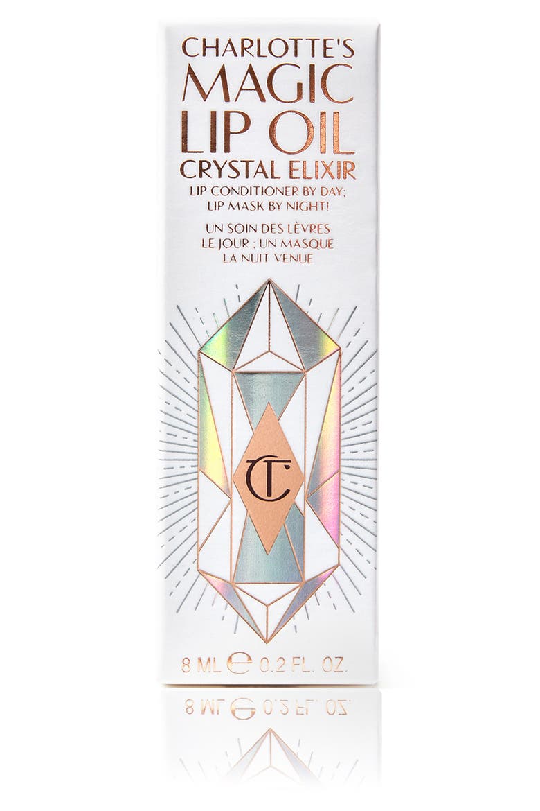 Charlotte's Magic Lip Oil Crystal Elixir, Alternate, color, NO COLOR