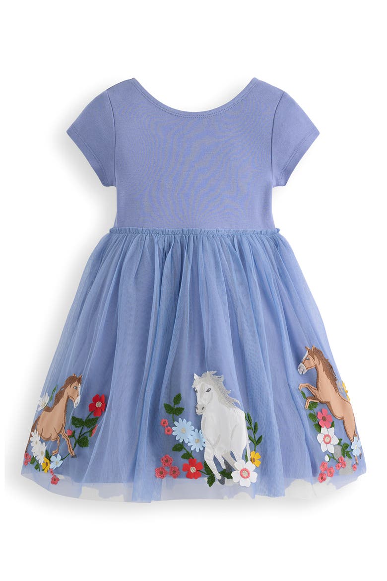 mini boden animal dress Girl's Mini Boden Fox Appliqu Jersey Dress, Size 6-7Y