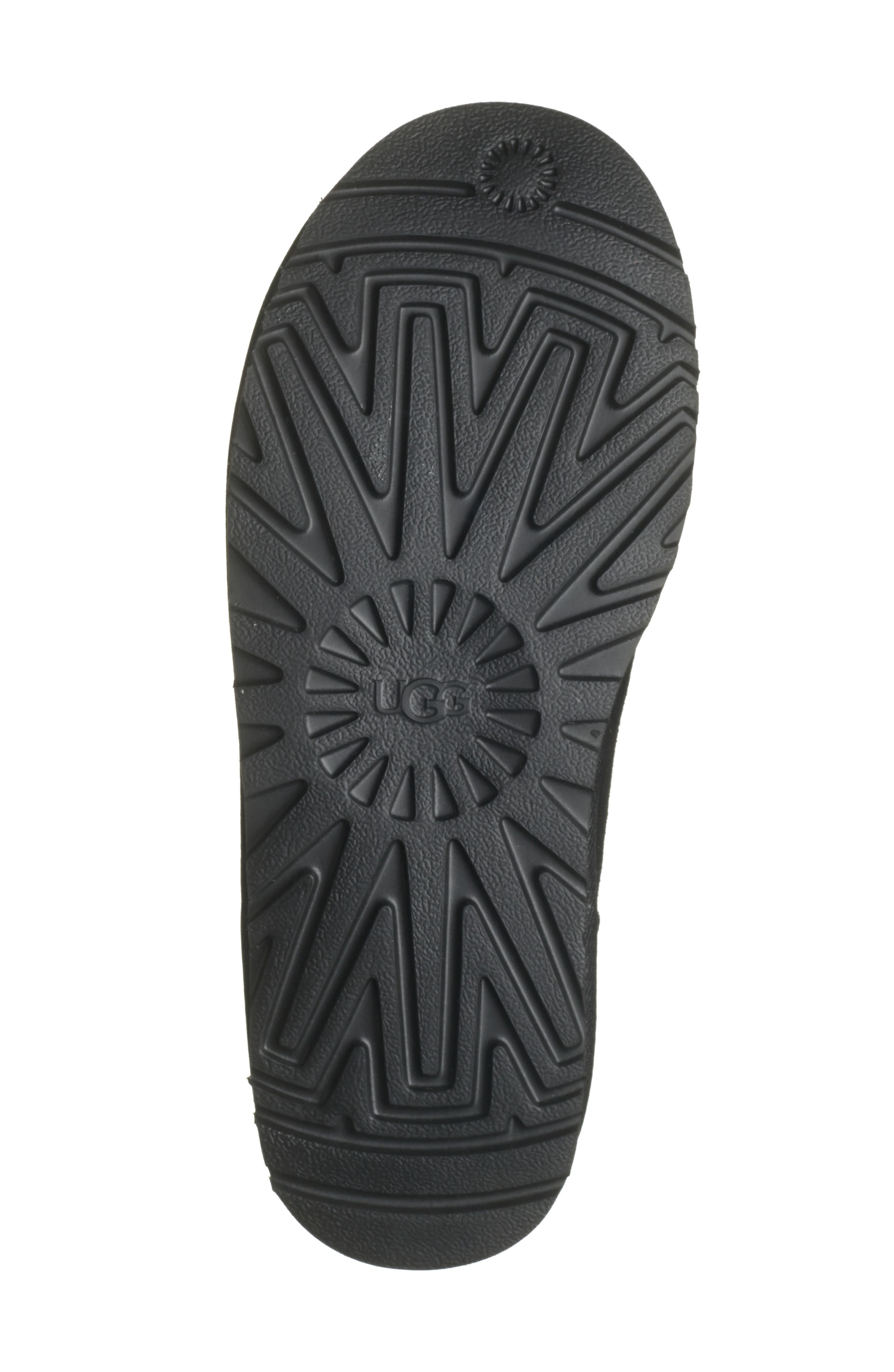 UGG<sup>®</sup> Marcman Wool Blend Lining Slipper, Alternate, color, Black