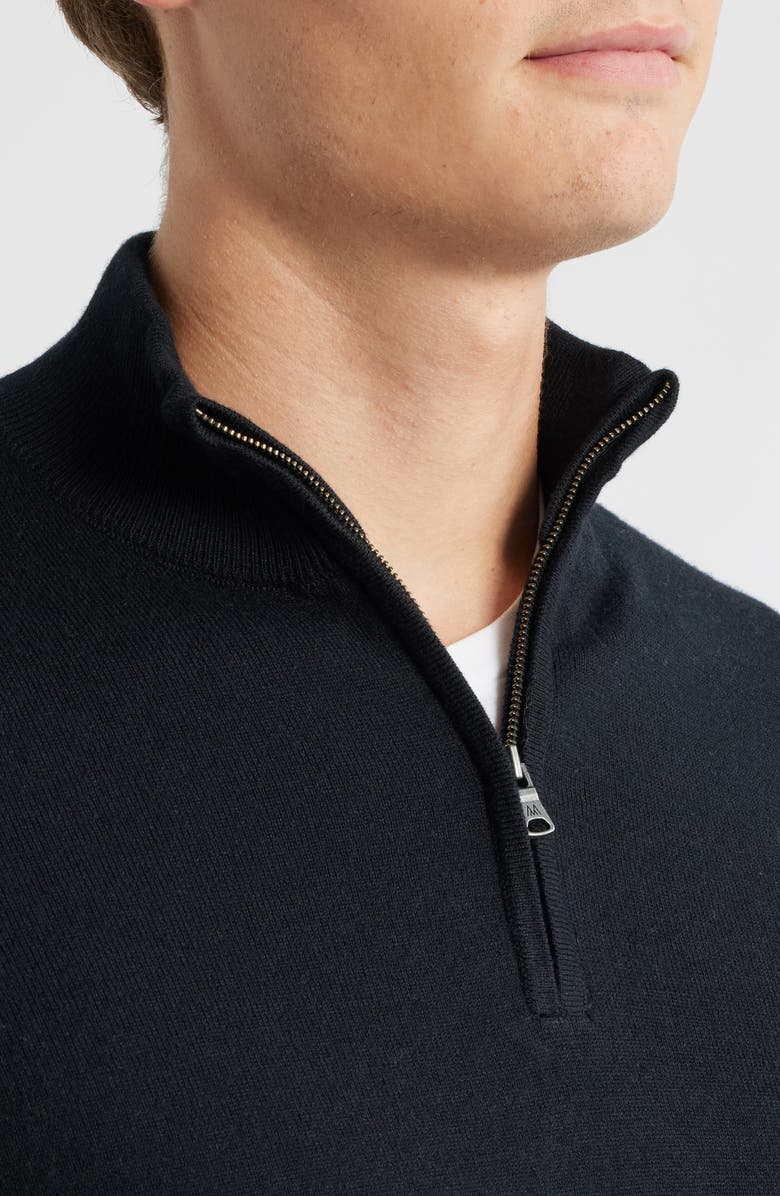 Mizzen+Main Heritage Quarter Zip Sweater, Alternate, color, 