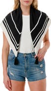 Nicole Miller Tassel Corner Scarf