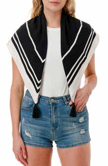 Nicole Miller Tassel Corner Scarf