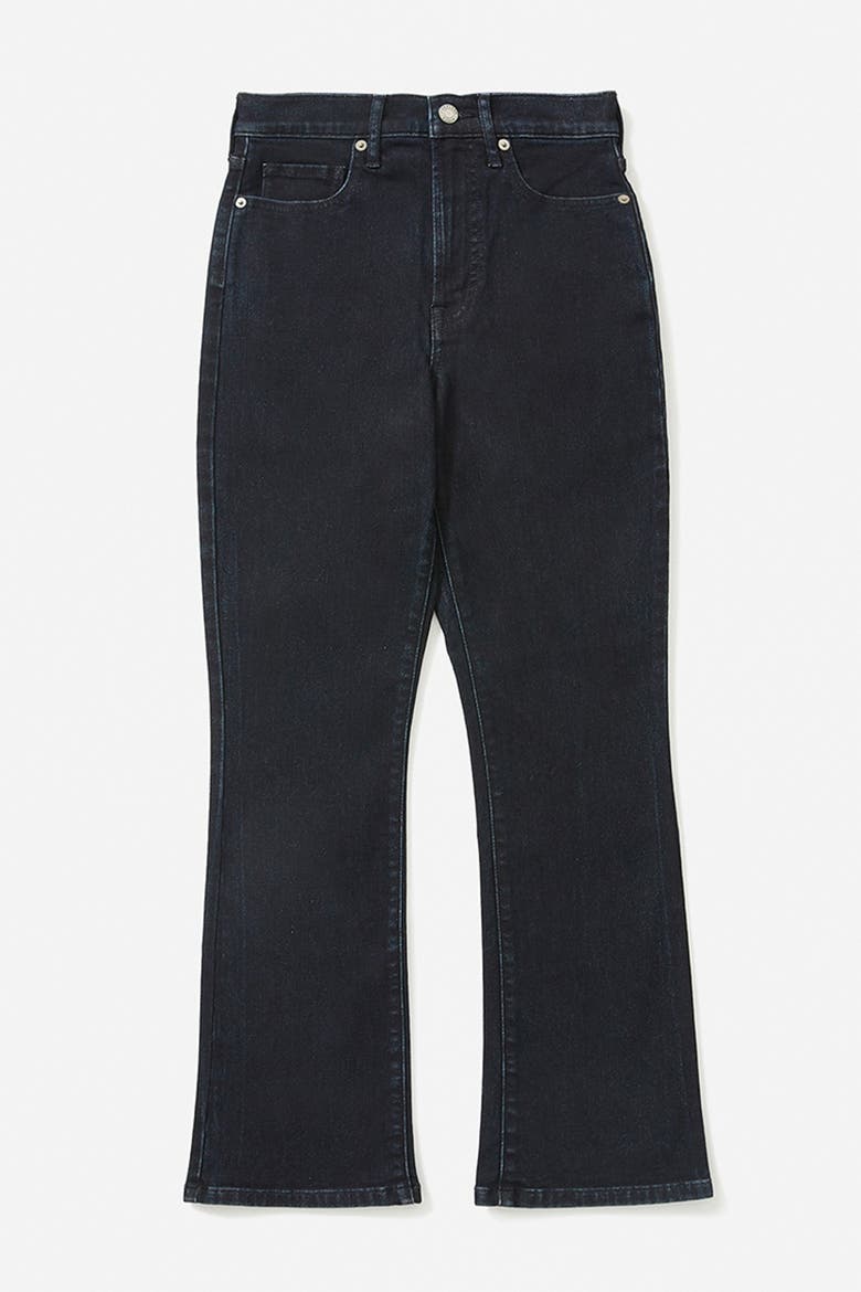 The Authentic Stretch Skinny Bootcut Jeans, Alternate, color, DARK BLUE WASH