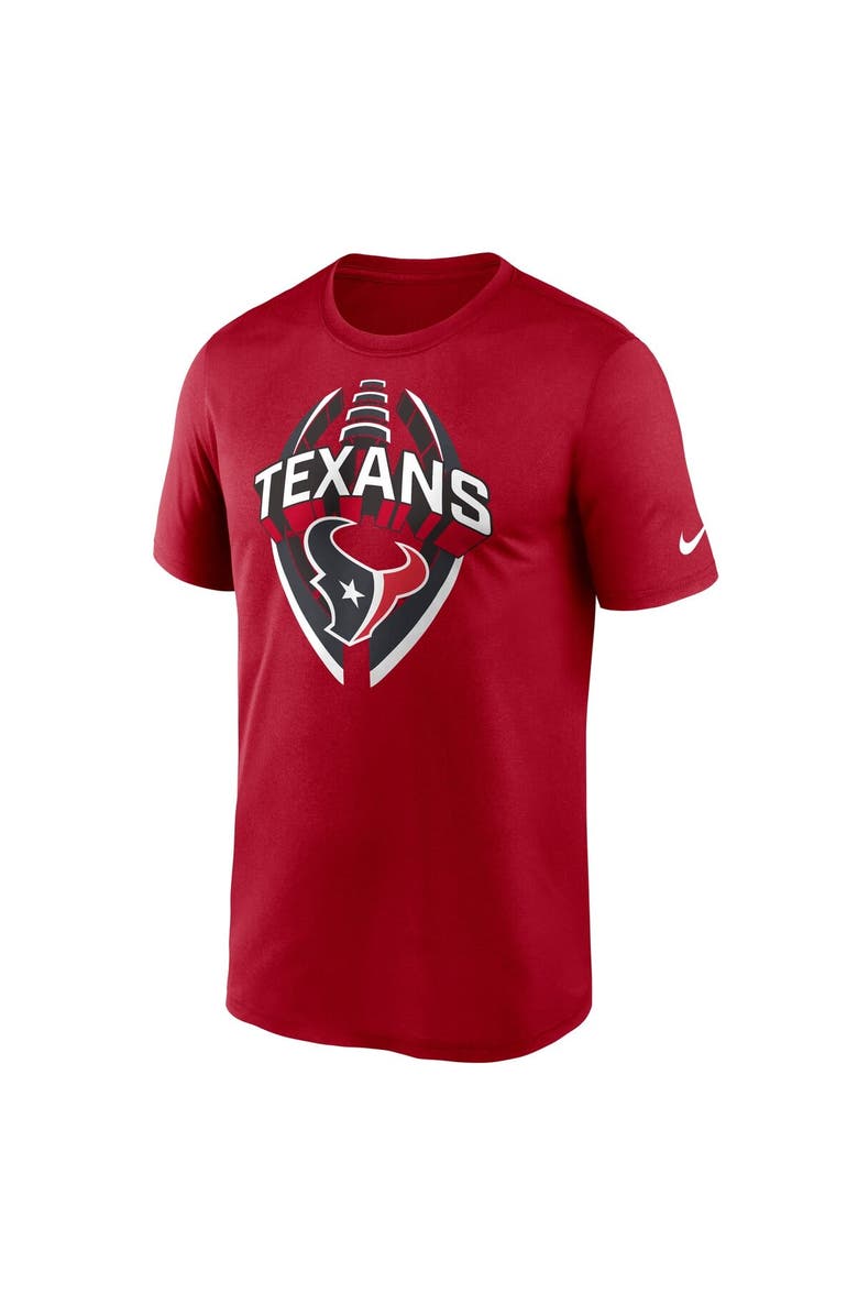 Nike Men's Nike Red Houston Texans Legend Icon Performance T-Shirt, Alternate, color, Red