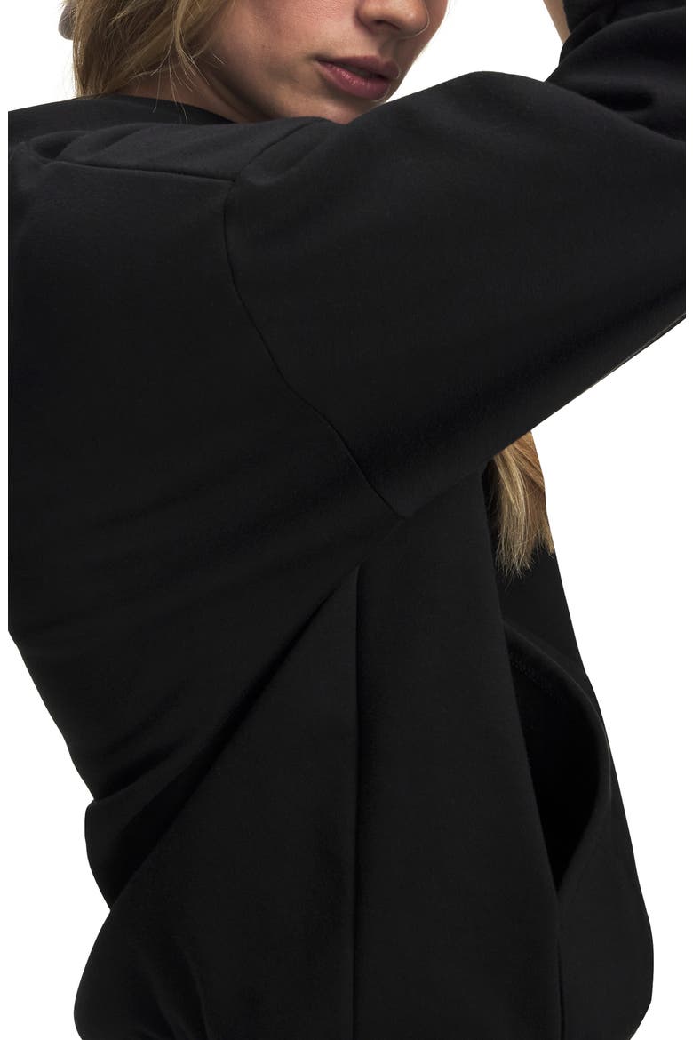 Icon Fleece Hoodie, Alternate, color, 008 ULTIMATE BLACK