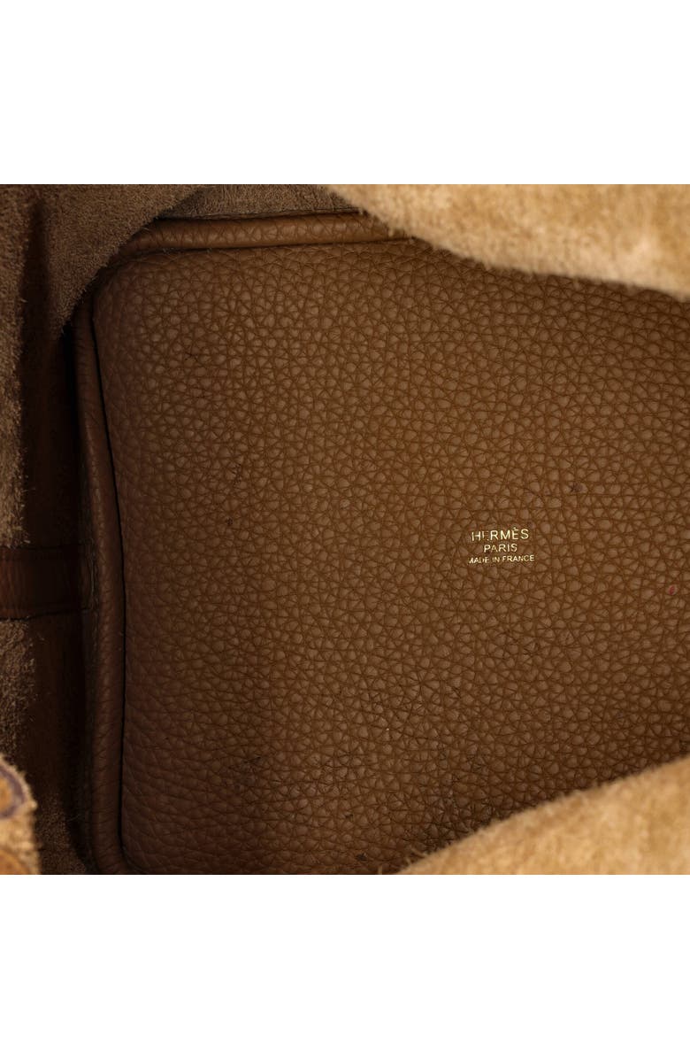 Pre-Owned Hermes Picotin Lock Bag Clemence MM, Alternate, color, Biscuit