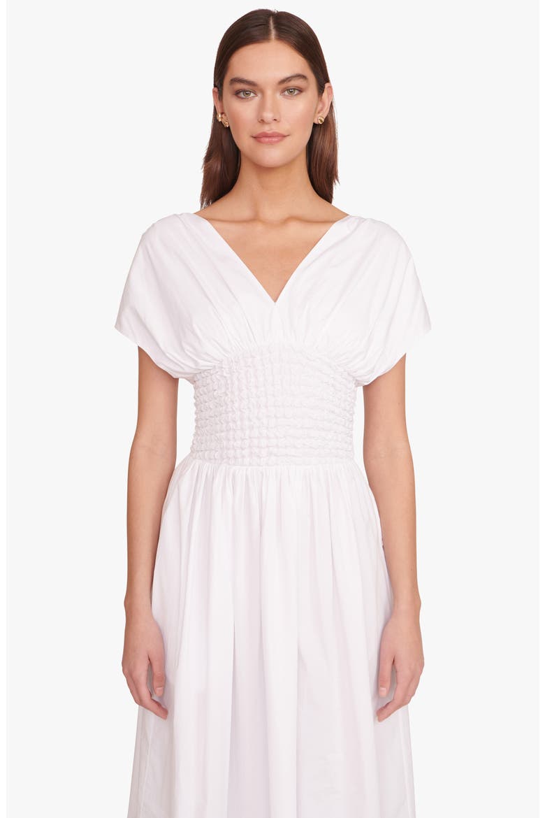 Jackson Fit & Flare Dress, Alternate, color, WHITE