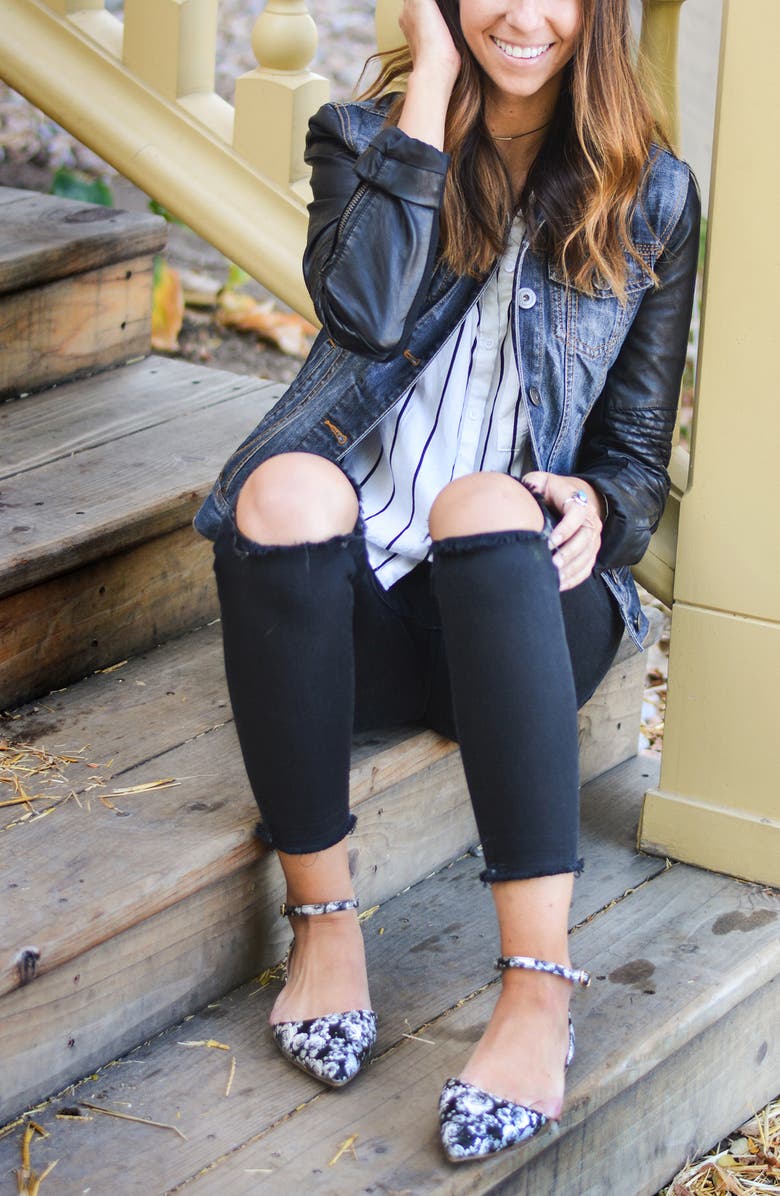 Journee Collection Reba Flat - Wide Width, Alternate, color, Brown