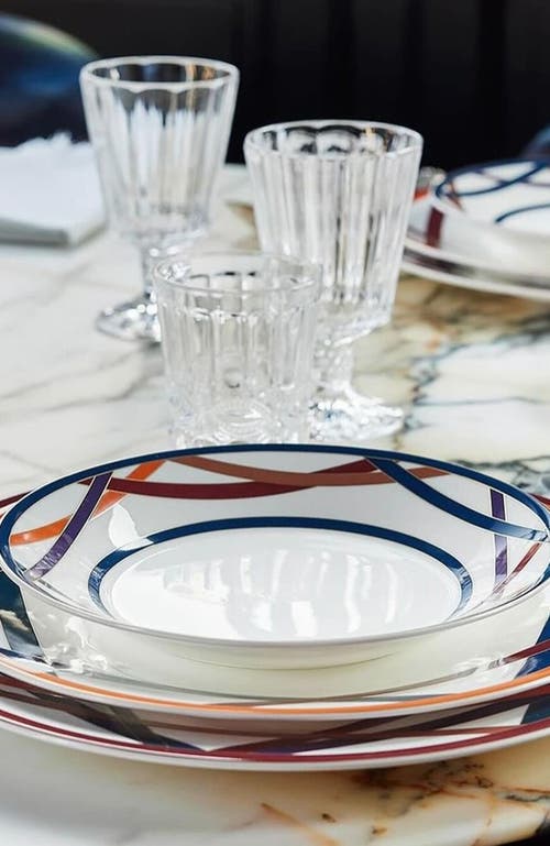 Missoni Home Tableware Oval Dish Nastri  Multicolor Diam. 14"