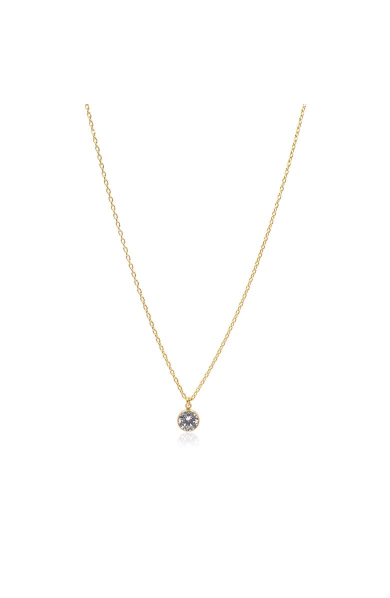 Bowood Lane Melania Necklace, Main, color, Gold