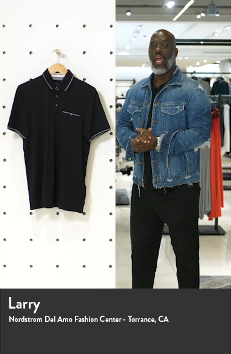 Tortila Slim Fit Tipped Pocket Polo, sales video thumbnail