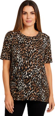 Jessica London Fine Gauge Crewneck Knit Shell