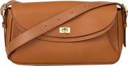 SANDRO Le Mambo plain leather bag