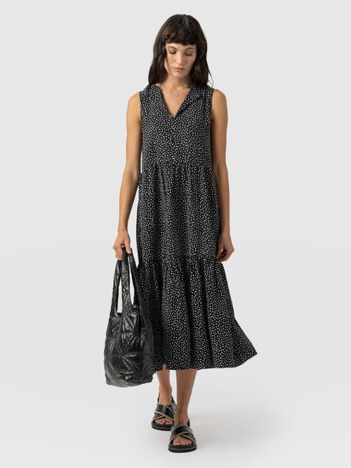 Saint And Sofia Saint + Sofia Greenwich Dress In Black