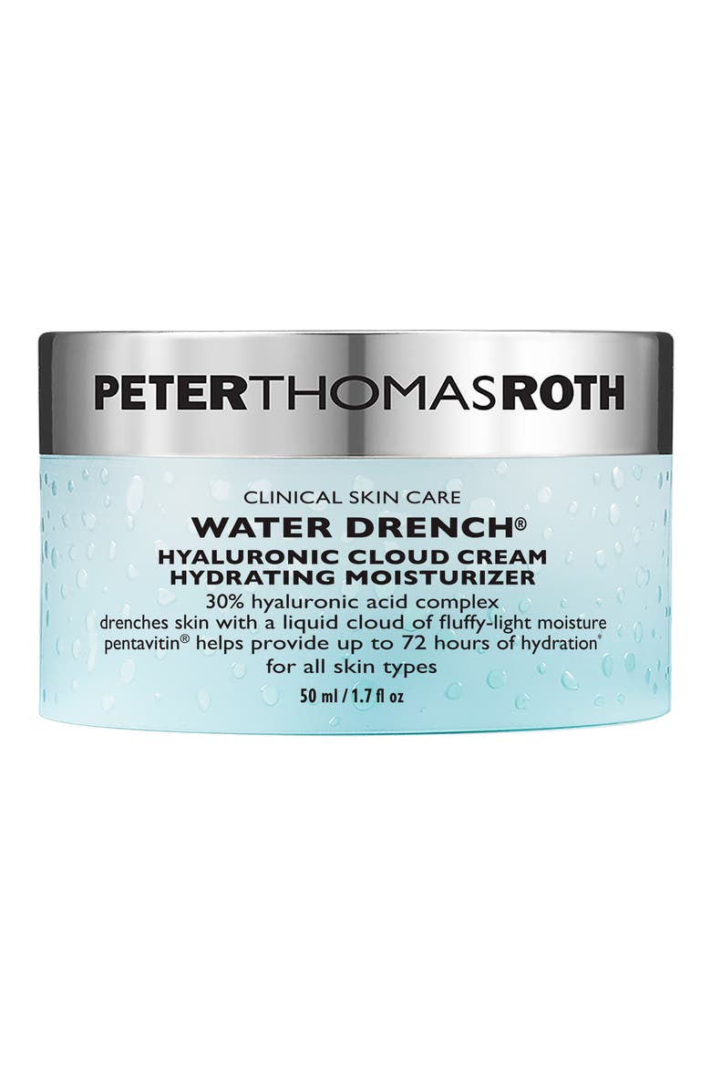 Water Drench® Hyaluronic Cloud Cream Hydrating Refillable Moisturizer, Main, color, NO COLOR
