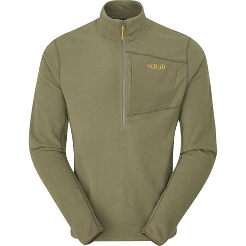 Rab Tecton Pull-on Fleece In Green
