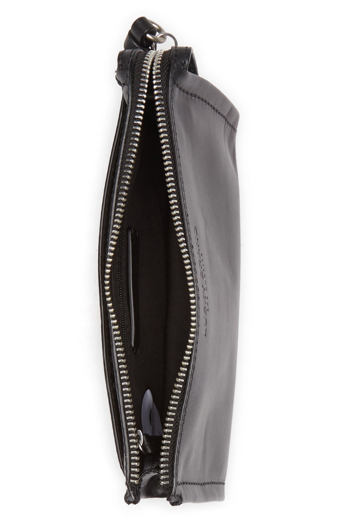 Lucky Brand Soue Leather Wristlet, Alternate, color, 