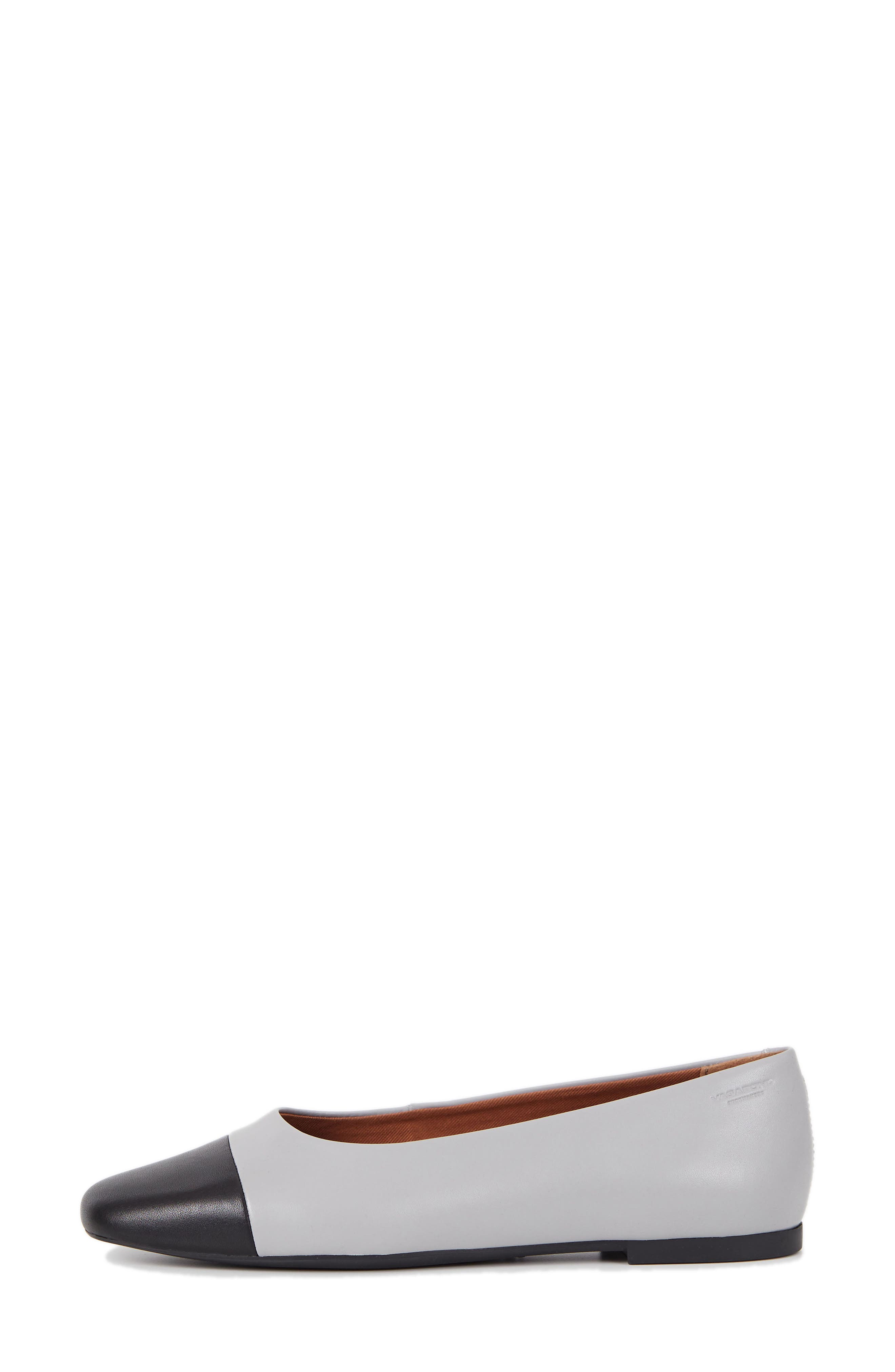 Vagabond Shoemakers Jolin Ballet Flat, Alternate, color, Steel Blue/ Black