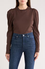 FRAME The Femme Puff Sleeve Top