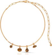 Ettika Crystal Drift Collar Necklace