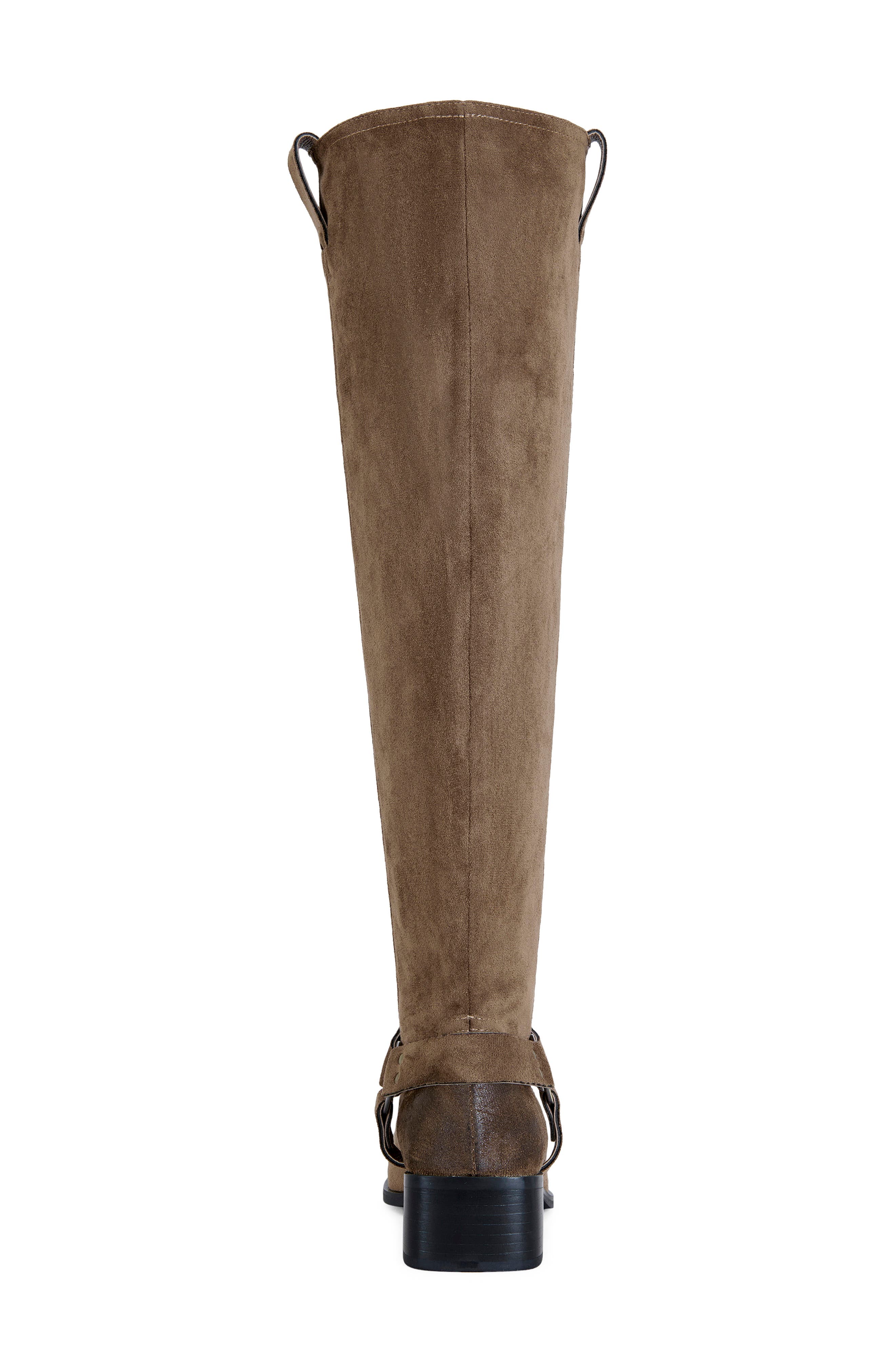 AZALEA WANG Eathelin Over the Knee Boot, Alternate, color, Brown
