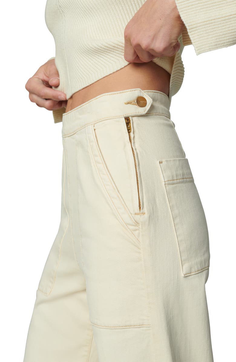 Joe's The Side Zip High Waist Wide Leg Jeans, Alternate, color, 