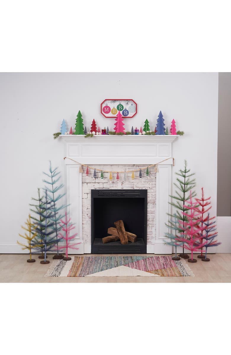 carol 
frank 24" x 8" Pampas Tree Figurines, Alternate, color, Black