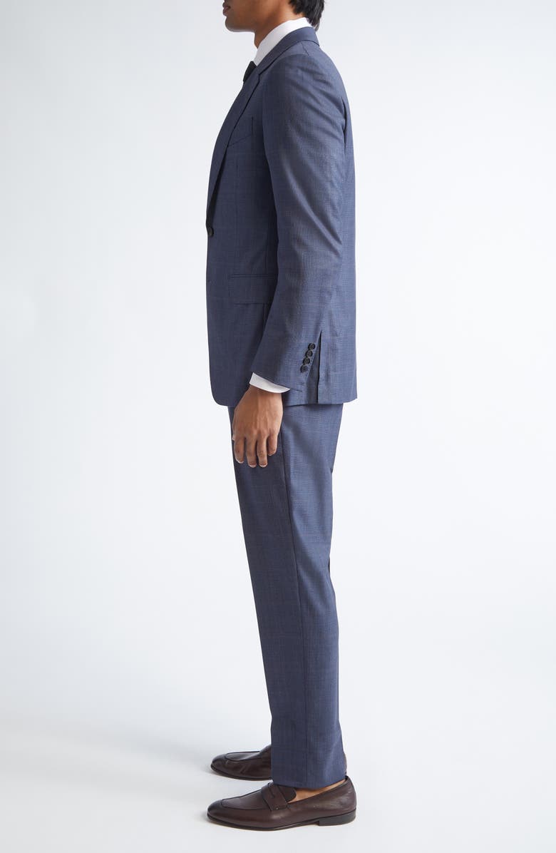 ZEGNA Plaid Centoventimila Wool Suit, Alternate, color, Blue