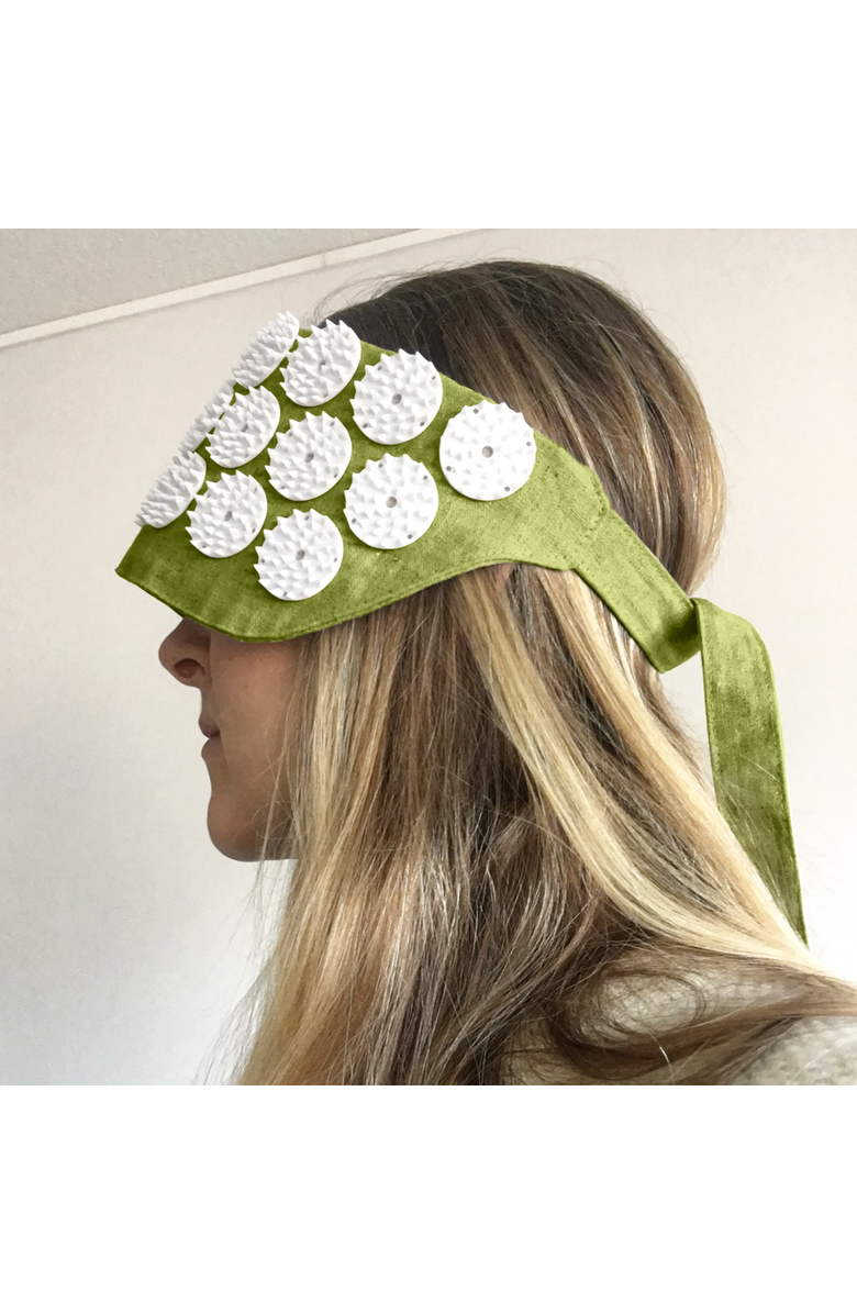 BED OF NAILS Bon Strap Original Acupressure Design with 1848 Precision Nails, Alternate, color, Green