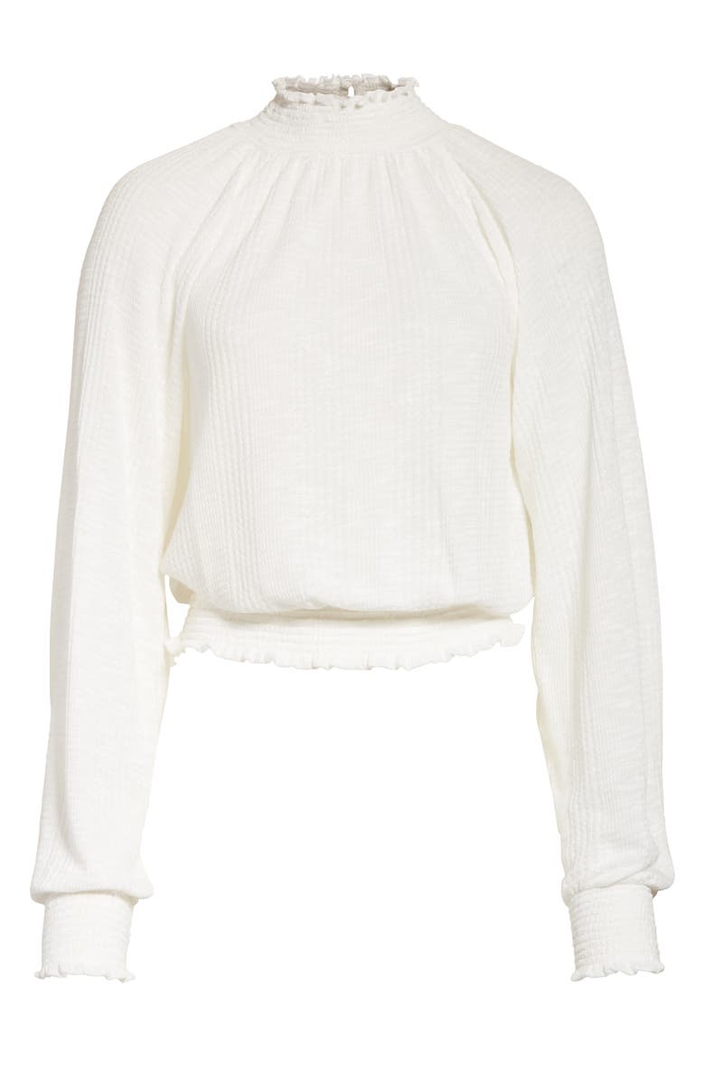 Free People Boulevard Mock Neck Top, Alternate, color, 