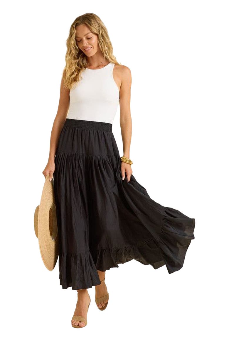 Parachute Skirt, Main, color, Navy