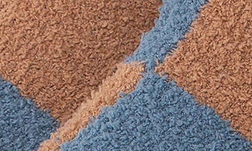 Stance Patchwork Cozy Crew Socks In Blue