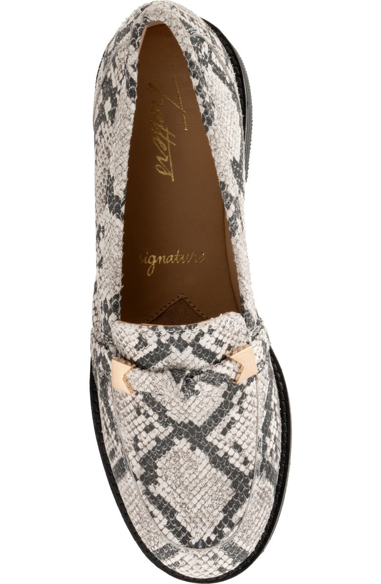 Trotters Femi Loafer, Alternate, color, Blk/White Sn