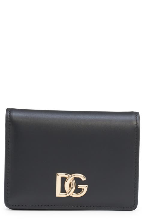 DG Logo Leather Wallet