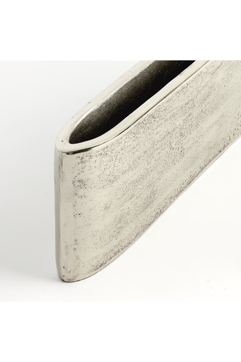 Joss Vase, Alternate, color, Silver