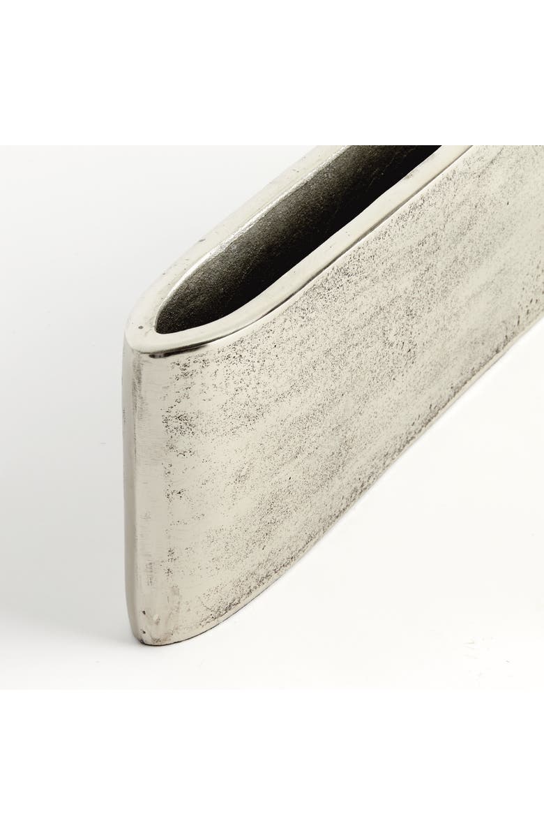 Napa Home & Garden Joss Vase, Alternate, color, Silver