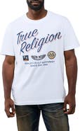 True Religion Stay True Embroidered Cotton Graphic T-Shirt