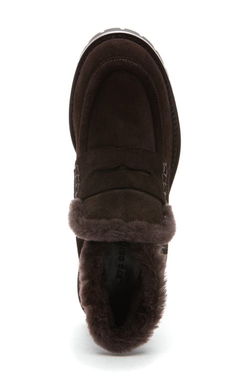 275 Central Zelia Genuine Shearling Weatherproof Boot In Brown